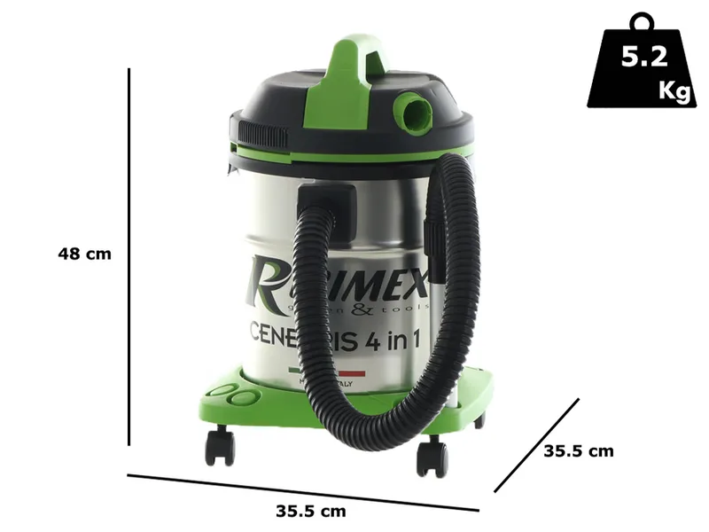 Ribimex Cenetris - Aspirateur multifonction + aspirateur à cendres