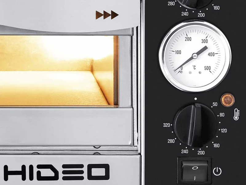 Prismafood HIDEO 2/40 - Four électrique à pizza - 3200 W