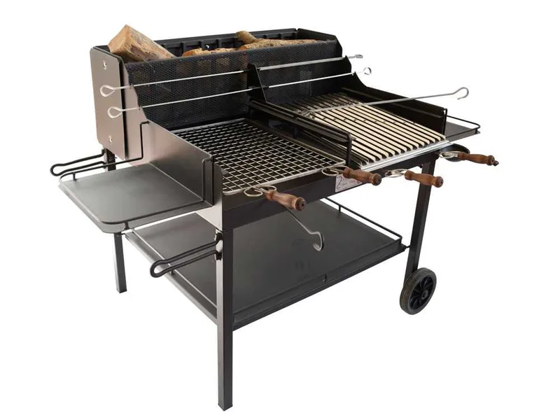 Cruccolini Little Tuscany - Barbecue en fer artisanal à bois et à charbon