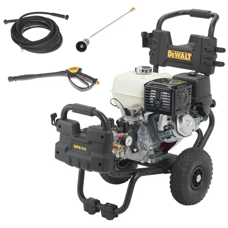 DeWalt DXPW 010E - Nettoyeur haute pression professionnel - 250 bar - 900 l/h - moteur Honda GX 390