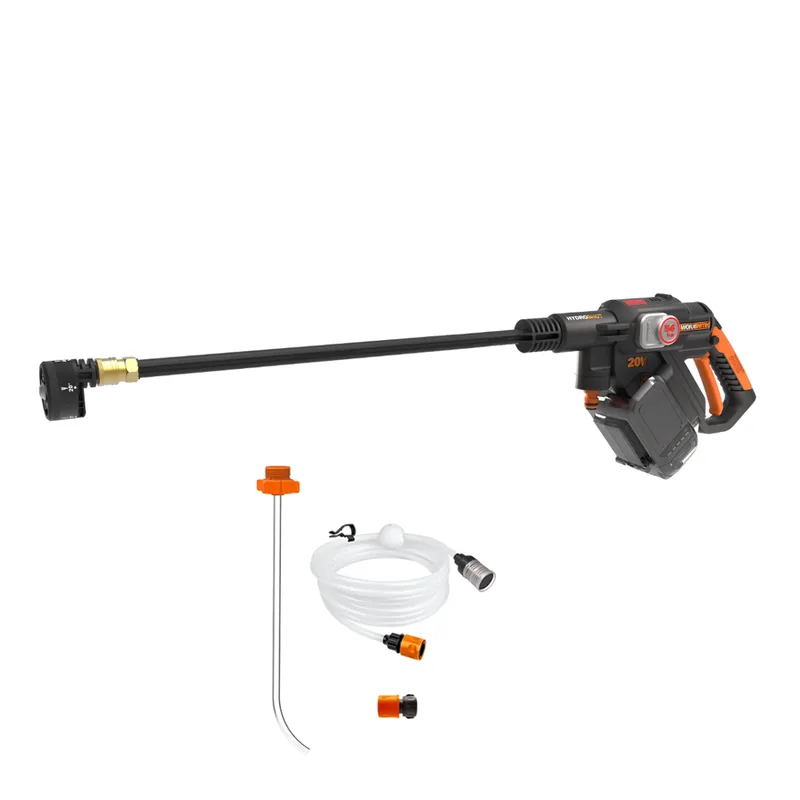 Worx Nitro HydroShot WG633E.9 - Lance haute pression à batterie - 20V - sans batterie et sans chargeur