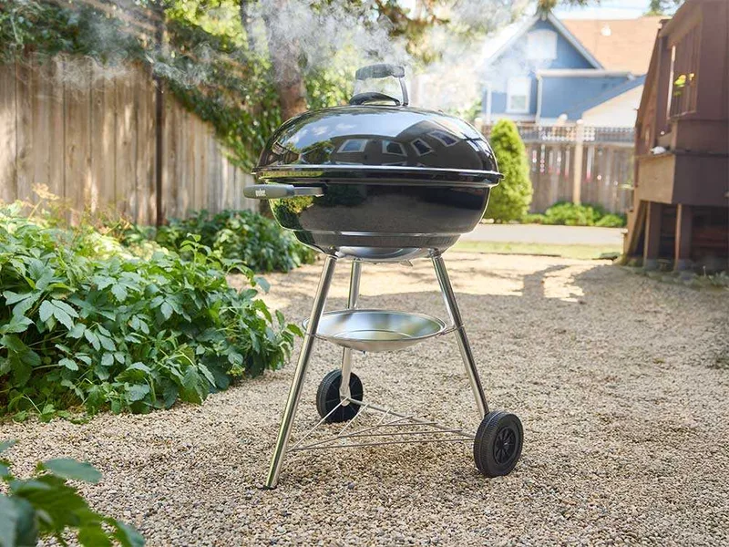 Weber Compact Kettle 57 - Barbecue à charbon de bois - Diamètre grille 57 cm