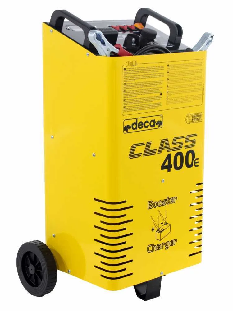 Deca class booster 400E - Chargeur de batterie/démarreur - sur chariot - monophasé - batteries 12-24V