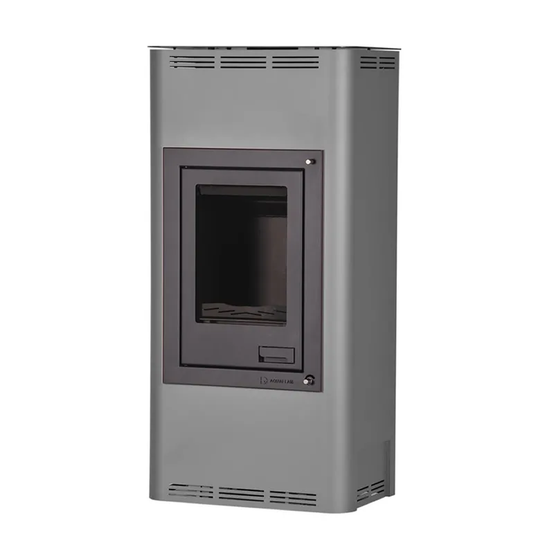 Aquaflam 7 Basic Grey Poêle à bois hydraulique Ensemble complet + Réservoir tampon TPSM 300