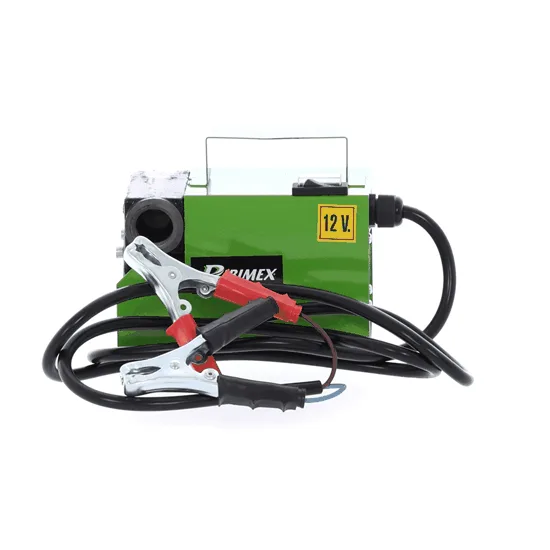 Ribimex PRKG12V - Pompe de transfert pour gasoil + kit distributeur - 12V