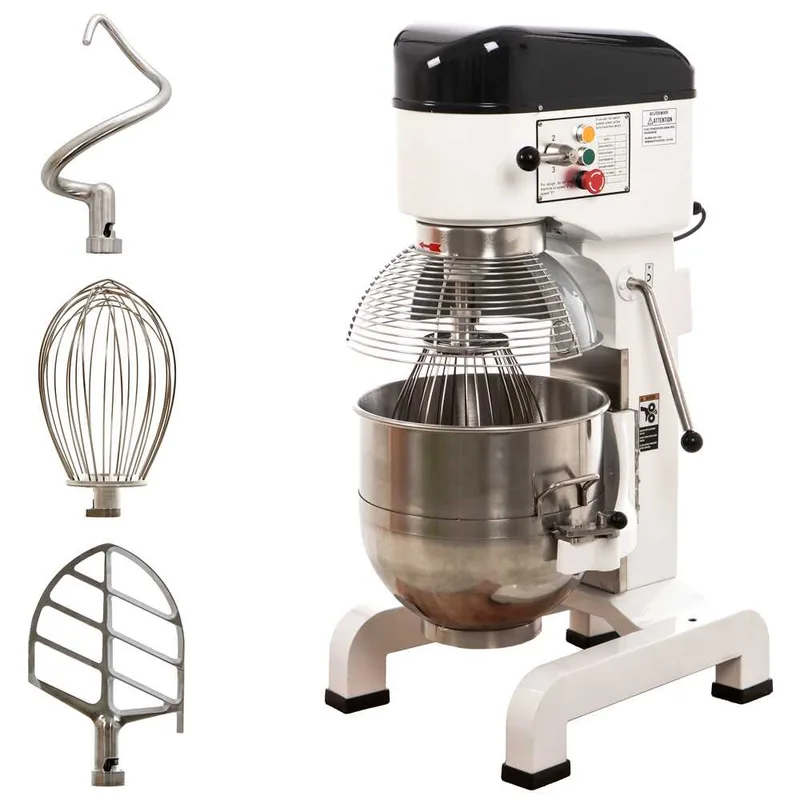Prismafood iLine MZPL040 - Batteur mélangeur planétaire professionnel - Cuve en inox 40 litres