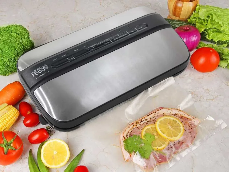 Royal Food VS 340 I - Machine sous vide - Barre de soudure de 30 cm