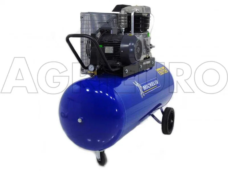 Michelin MCX 300 858 - Compresseur d'air électrique à courroie - Moteur 7.5 CV - 270 L
