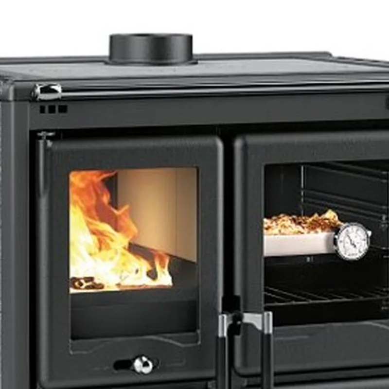 La Nordica GARDENIA.16 Acier - Noir anthracite Cuisinière à bois