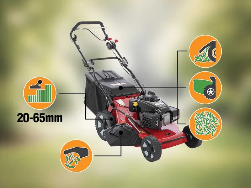 Marina Systems AGRI 57 SK 3V ZHW - Tondeuse à gazon thermique tractée - Moteur Kohler HD775