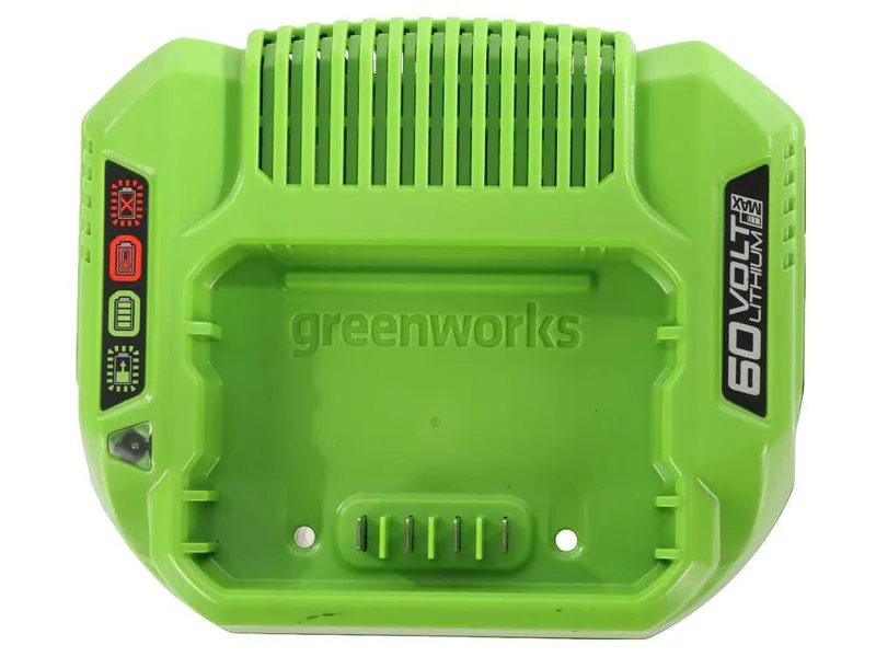 Kit de démarrage GreenWorks 60 V 2 Ah batterie + chargeur