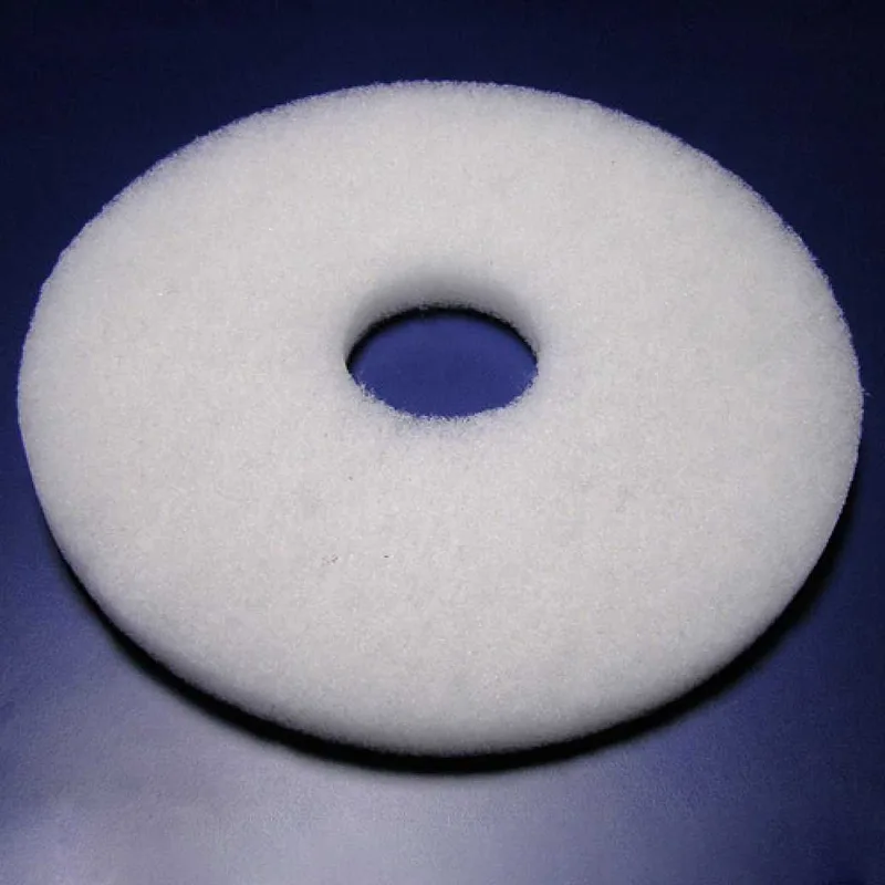 Pad abrasif blanc pour autolaveuse Grande Brio 45