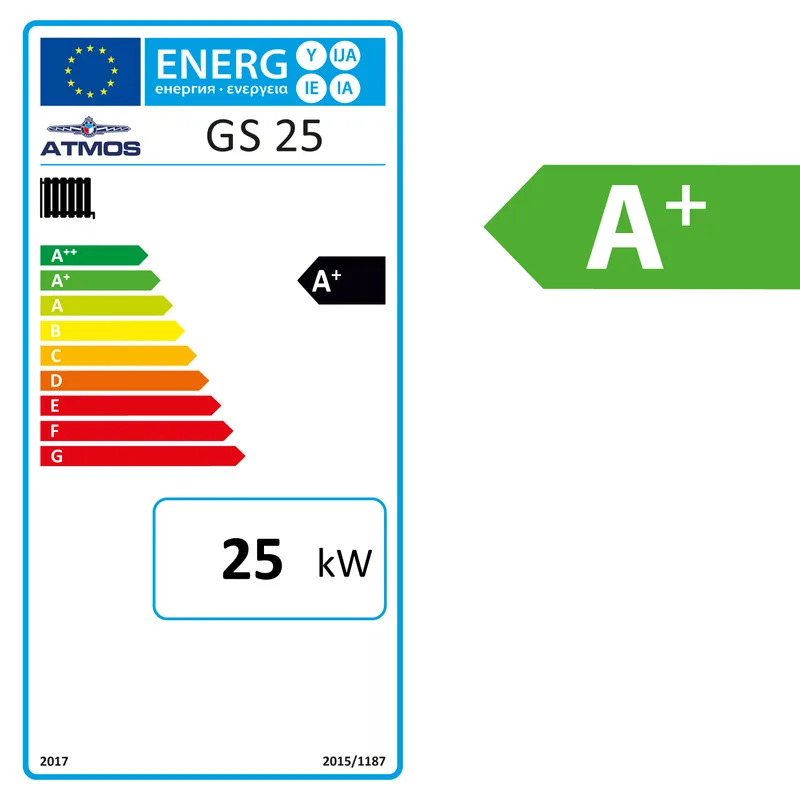 Chaudière à gazéification du bois ATMOS GS25