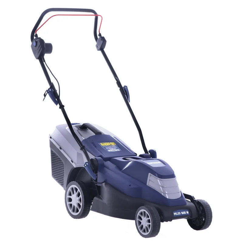 BullMach PELEO 1600 M - Tondeuse à gazon électrique - 1600W - Coupe de 38 cm