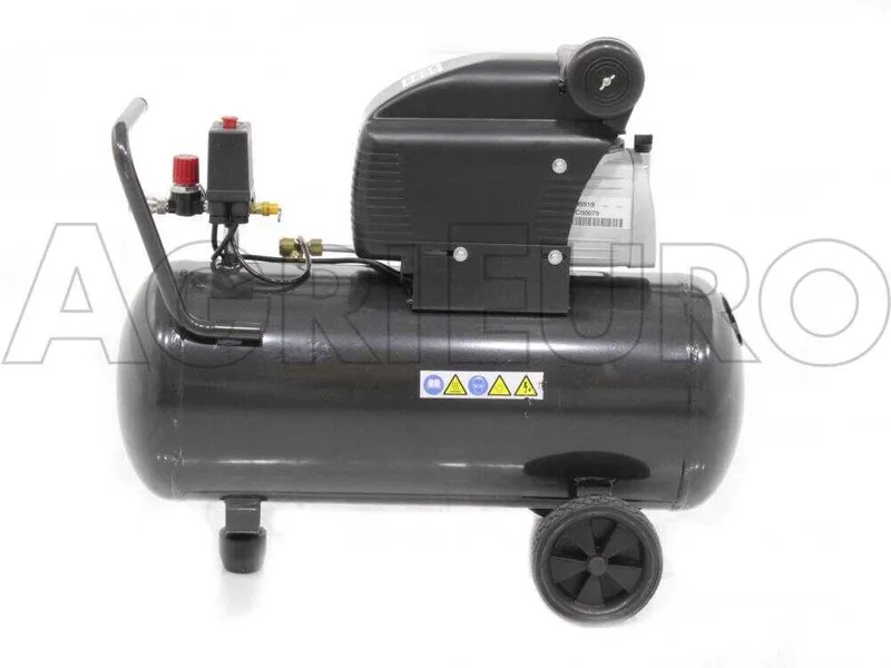 Nuair FC 2 50 - Compresseur d'air électrique monophasé - Moteur 2 CV - 50 L à air comprimé
