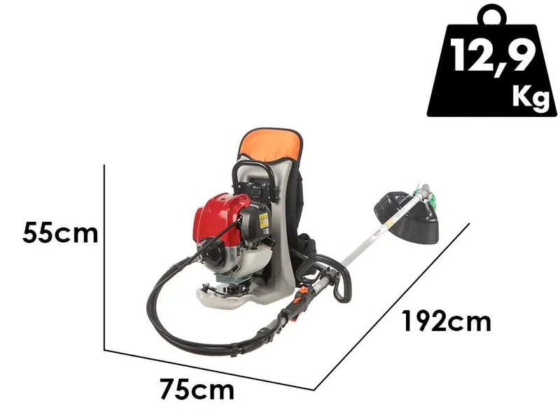 KAAZ HVR 500 Z - Débroussailleuse à dos - Moteur Honda GX 50 OHC