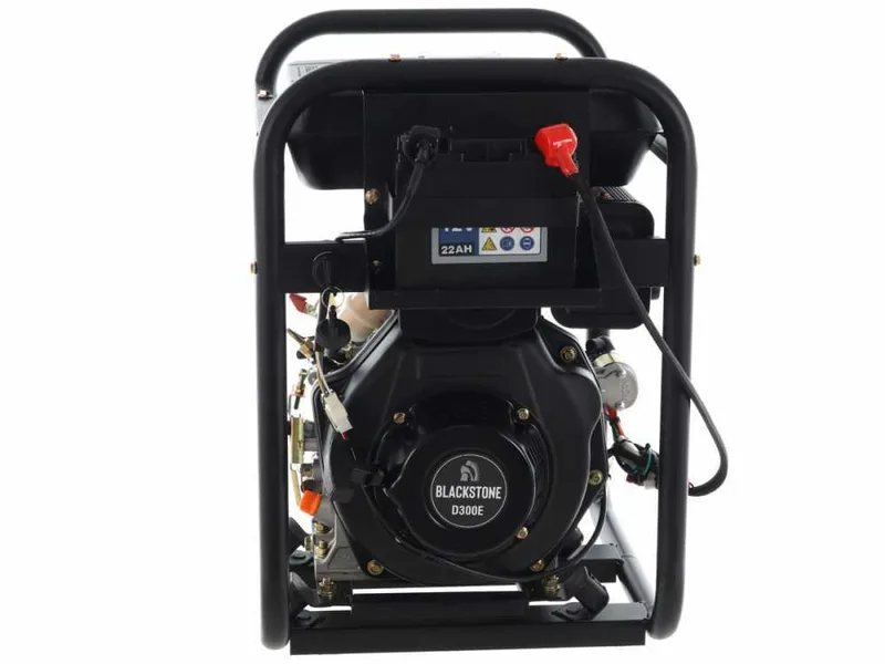 Motopompe diesel Blackstone BD-T 8000ES pour eaux sales avec raccords 80 mm - Euro 5