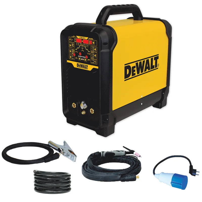 DeWalt dxwdtig 210E - Poste à souder Inverter (tig hf/lift, mma) - courant continue (DC) - Mallette