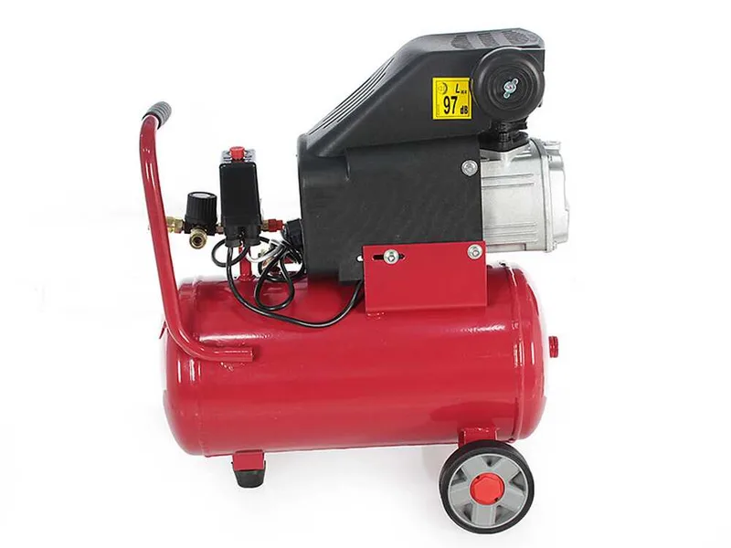 GeoTech AC 24.8.20 - Compresseur d'air électrique de 24 L air comprimé - moteur 2 CV