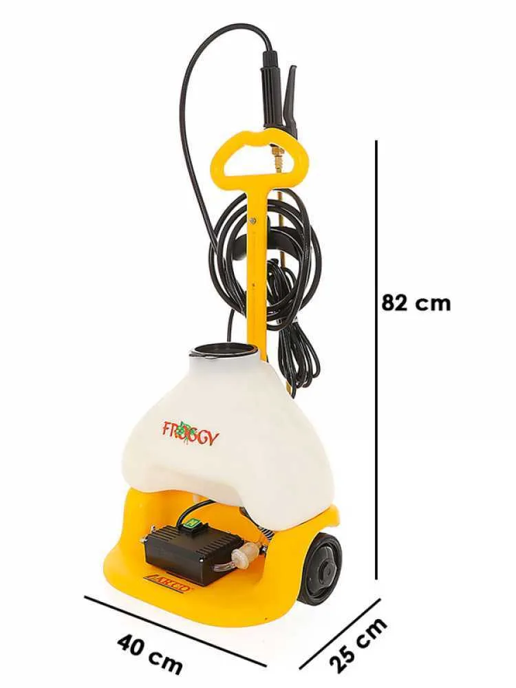 Pompe de pulvérisation électrique à trolley ARCO Froggy Baby - Réservoir de 10L