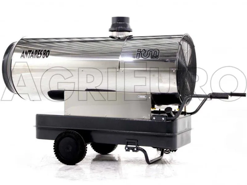 ITM ANTARES 80 INOX - Générateur d'air chaud diesel - indirect avec échangeur