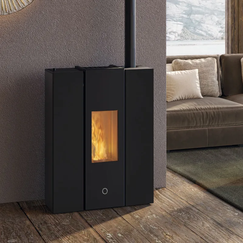 EK63 Gotha 70 Evo Poêle à granulés acier noir