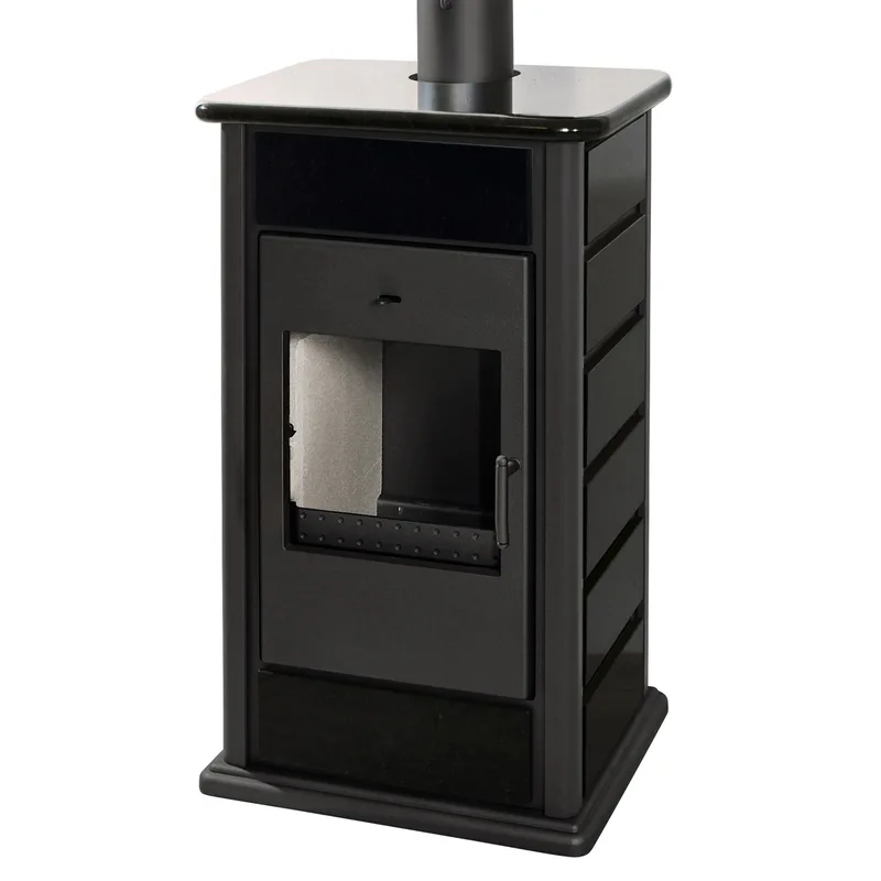 Schmitzker Alicante EVO poêle à bois hydraulique noir Blackline