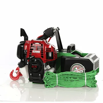 Docma VF150 auto-4 GX50 - Treuil forestier moteur Honda - Câble Ø 5mm de 80m