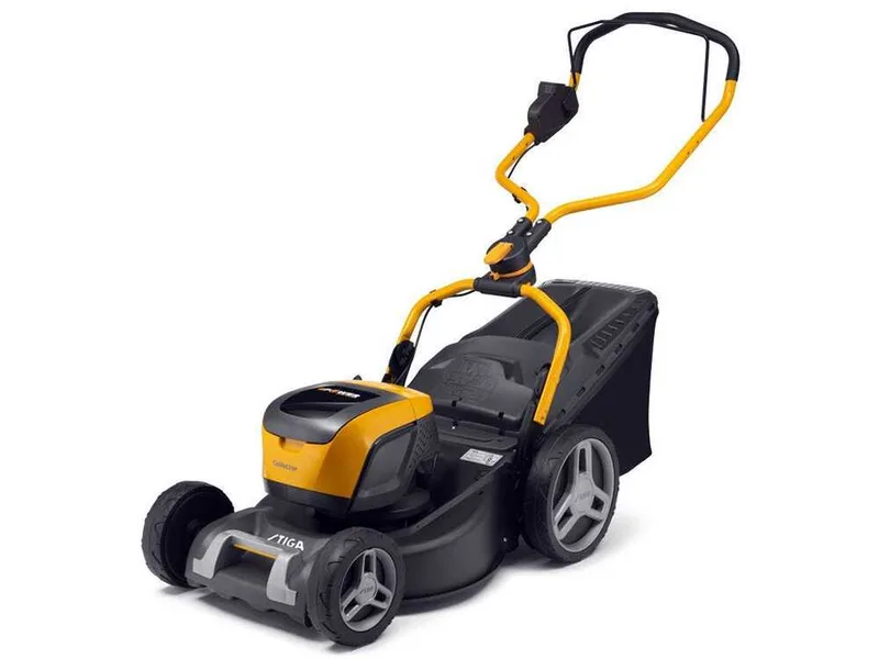 Tondeuse à gazon à batterie Stiga COLLECTOR 548e S Kit - 48V/4Ah - Largeur de coupe 46 cm