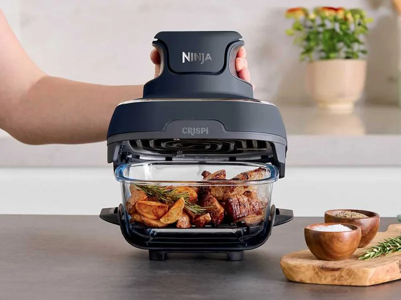 Ninja CRISPi FN101EUGY - Friteuse à air chaud 9,5 L - Bleue