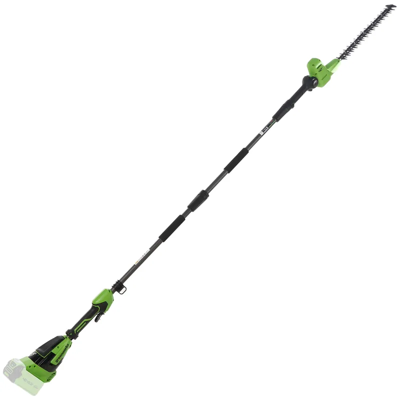Greenworks PH40B01-01 - Taille-haie électrique sur perche téléscopique orientable - 40 V