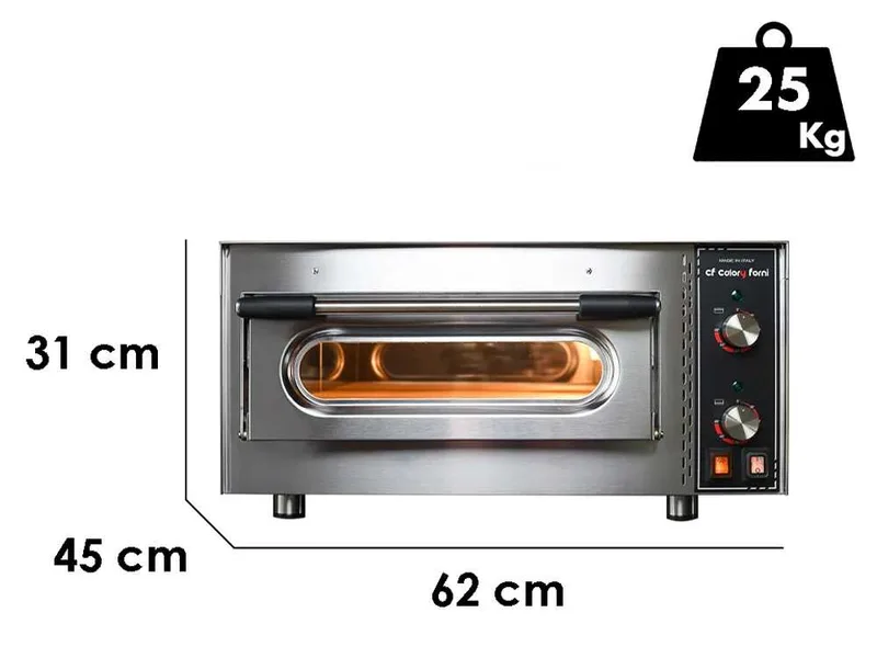 Calory Forni CF62M Pro - Four à pizza - Mécanique