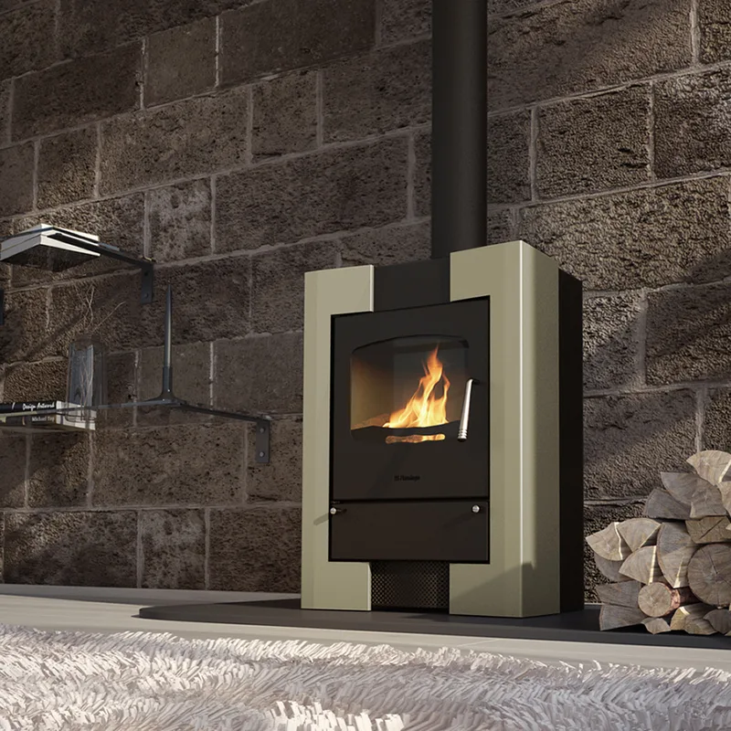 Poêle à bois HS Flamingo ESPO 1 Olive