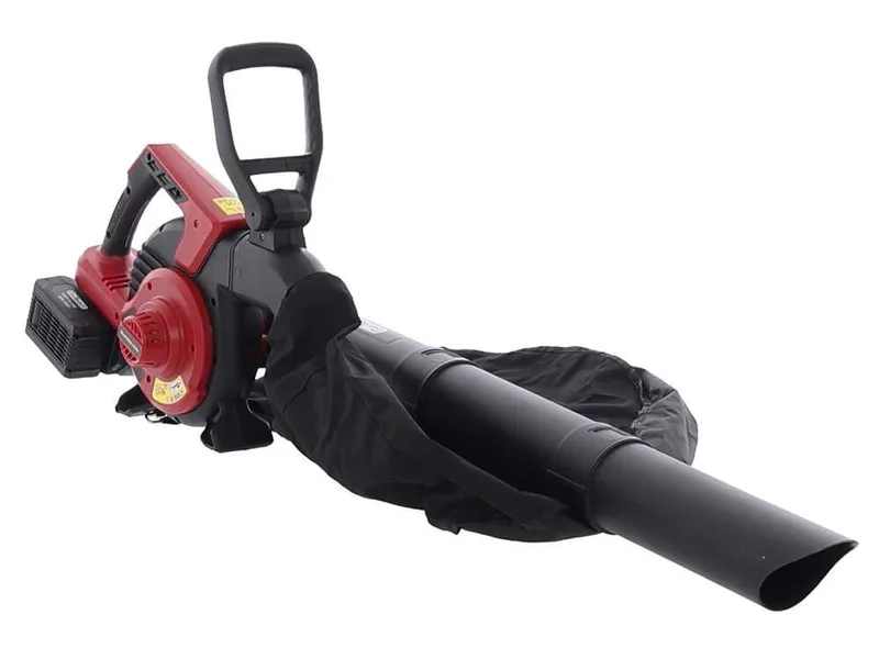 GeoTech X-Line BV-40V - Souffleur-aspirateur à batterie - 2 × 20 V 4 Ah