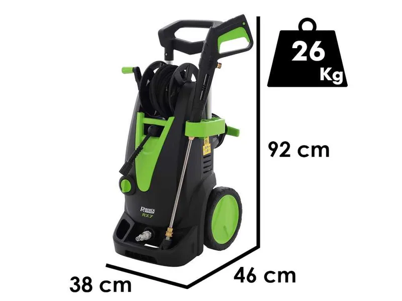 Ribimex RX7 - Nettoyeur haute pression à eau froide - 225 bar max 540 l/h