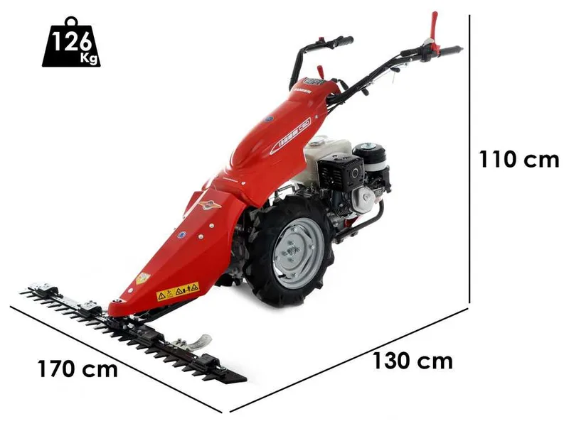 Barbieri C/80 - Motofaucheuse multifonction - Honda GX270