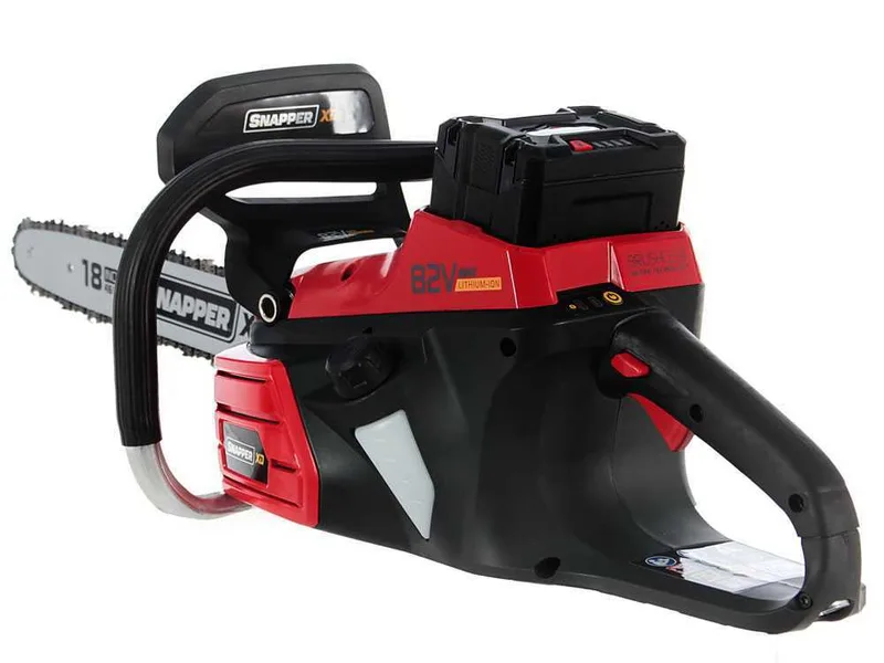 Snapper SXDCS82 - Tronçonneuse à batterie 82 V 4 Ah Briggs&Stratton - Guide de 46 cm