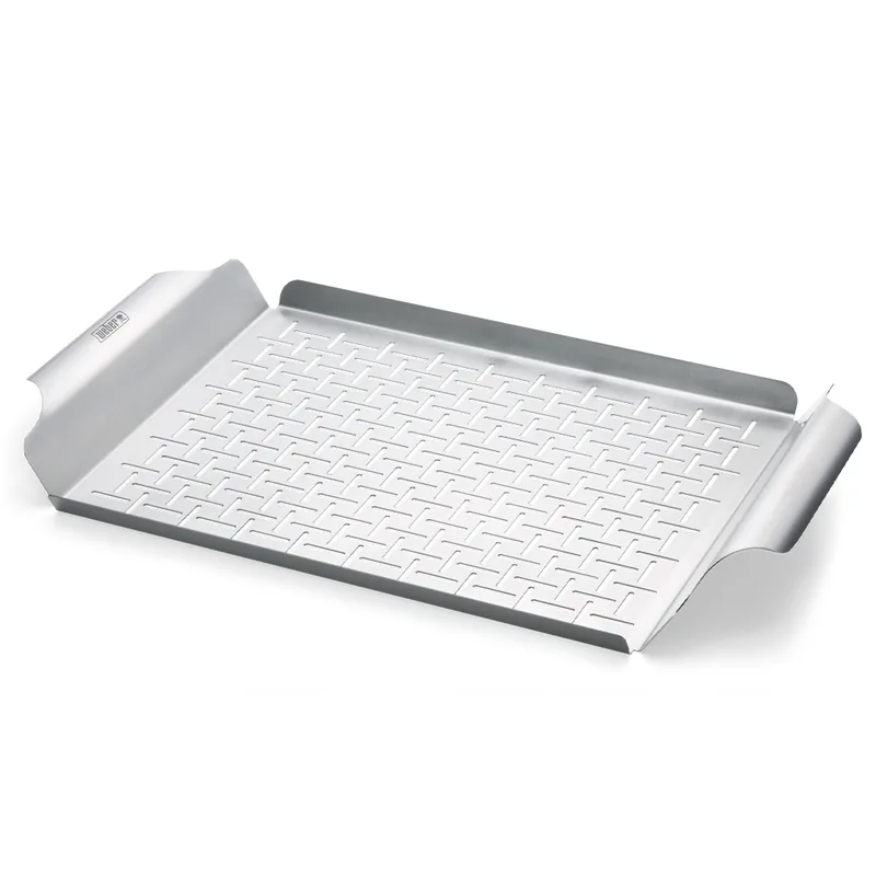 Plat de cuisson Deluxe en acier inox Weber