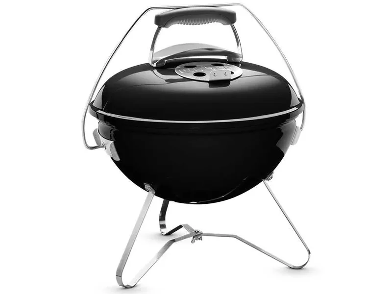 Weber Smokey Joe Premium Black - Barbecue à charbon portable