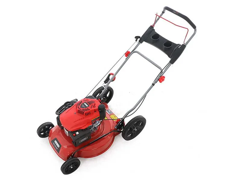 Tondeuse mulching thermique GeoTech M50-160 MSW - tondeuse à gazon manuelle