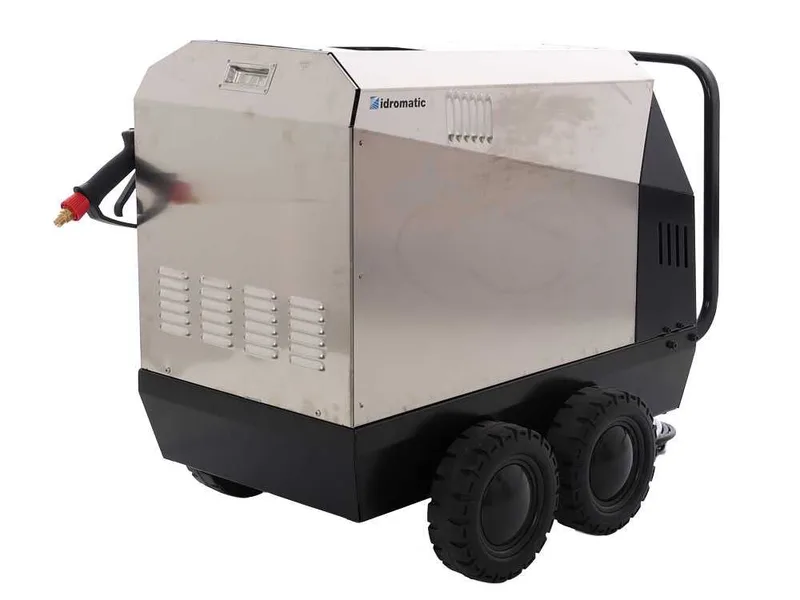 Idromatic Astra 200.15 - Nettoyeur haute pression à eau chaude professionnel triphasé - 200 bars - 900 l/h