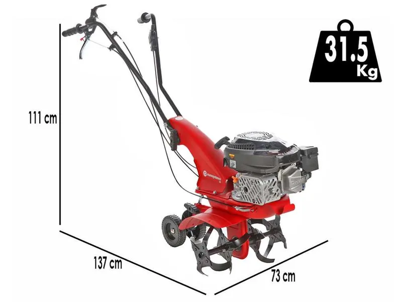Eurosystems Z2 RM - Motobineuse à essence - Rato RV145