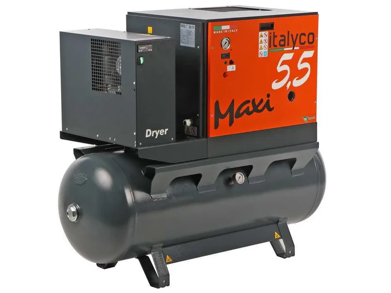 Italyco Maxi 6/270 D - Compresseur rotatif à vis - Pression max 10 bar