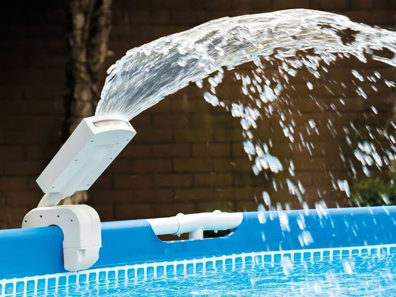 Fontaine LED multicolore Intex 28089 - Débit d'eau min. 3785 L/h