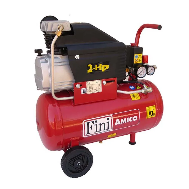 Fini Amico 25 - Compresseur d'air électrique monophasé - Moteur 2 CV - 25 L