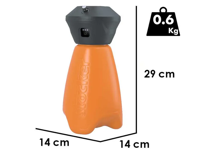 Stocker Geyser Mini 2 L - Nébuliseur portable à batterie pour pigeons - 3.6 V 2.5 Ah