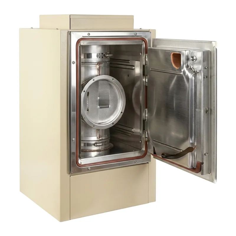 Schiedel Élément de gaine LB90 H=500 mm 260x260 mm avec raccord de ramonage PPL rond en haut Ø 200 mm