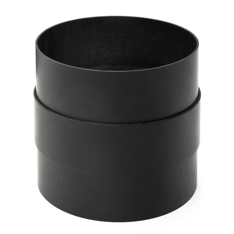 Adaptateur pour conduit de fumée / tuyau de poêle 250 mm - noir