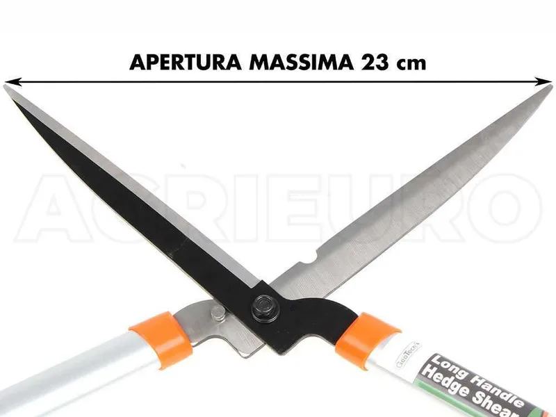GeoTech FS-160L - Cisaille taille-haie manuelle avec long manche