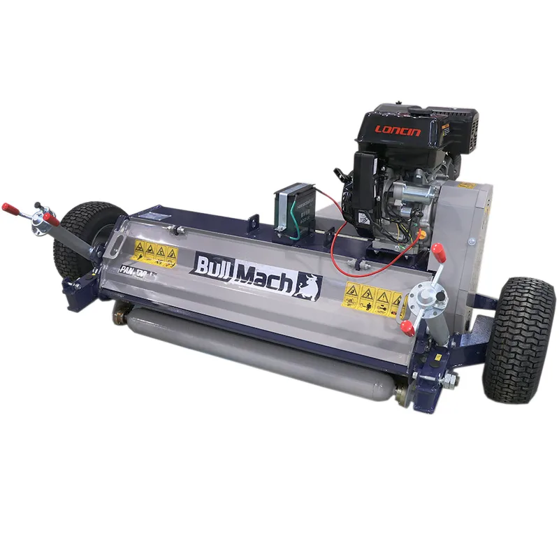 BullMach PAN 120 L - Tondeuse débroussailleuse pour quad - Loncin G420FD